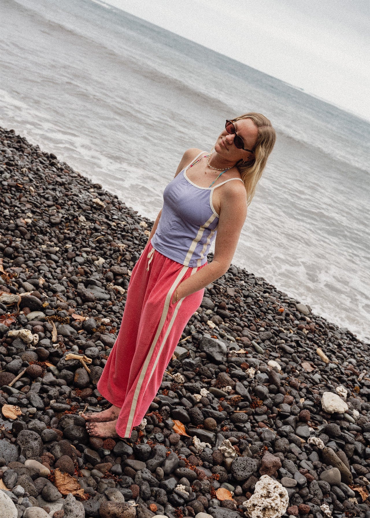 Atmosea - Apres Surf Pant - Strawberry