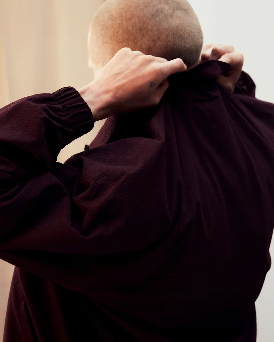 Candice - Charles Harrington Jacket - Burgandy