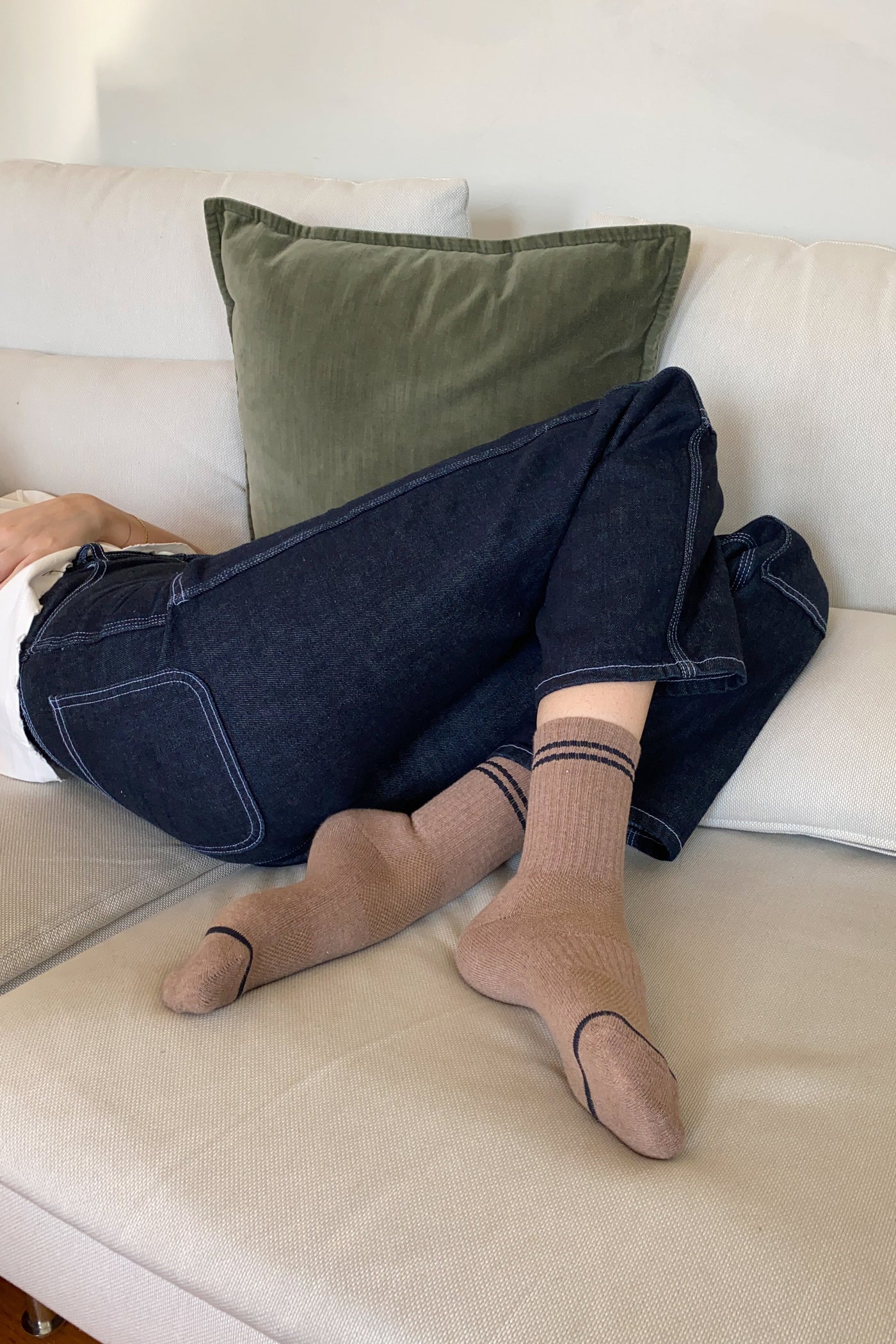 LE BON SHOPPE - COCOA - BOYFRIEND SOCKS