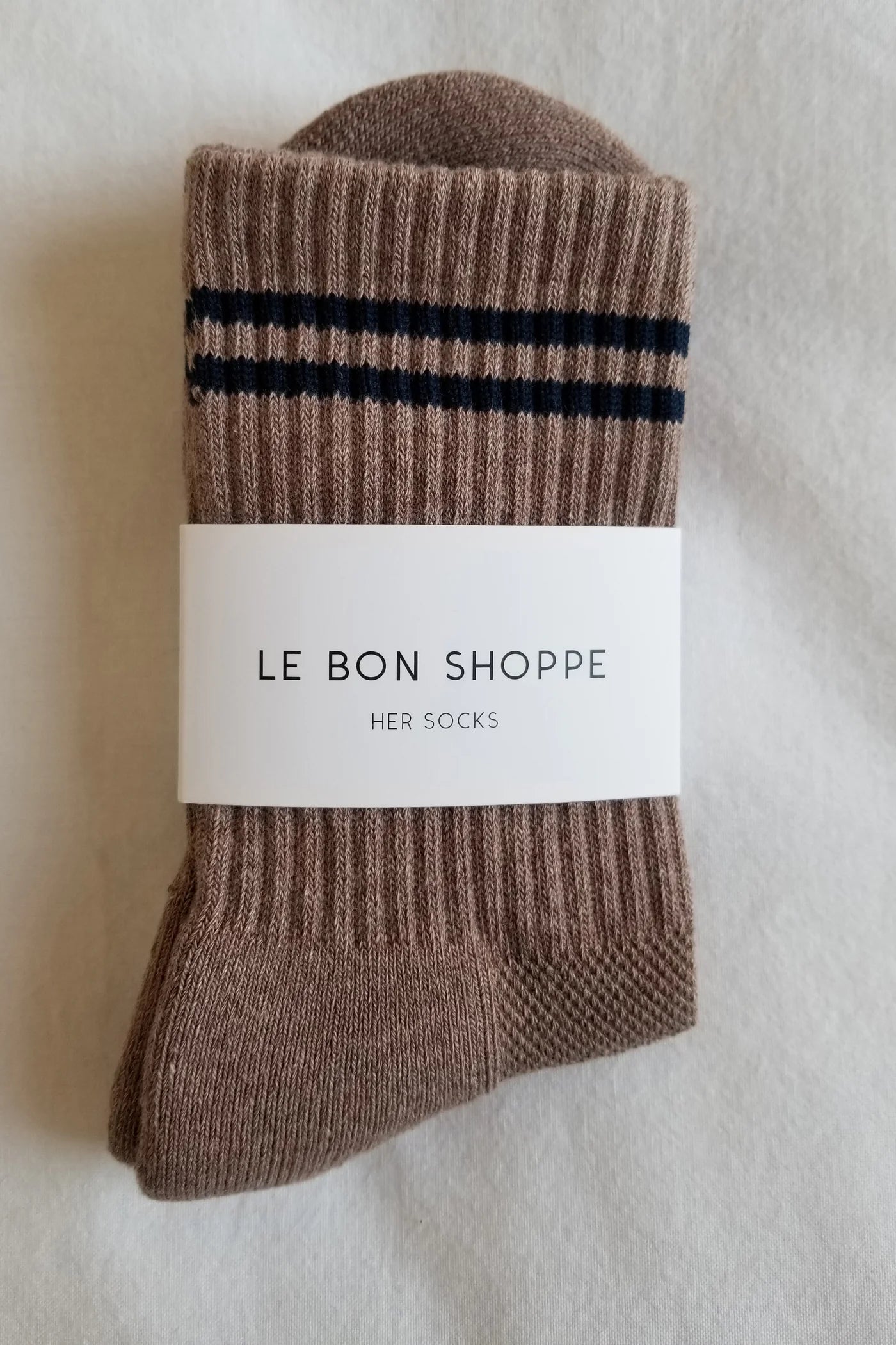 LE BON SHOPPE - COCOA - BOYFRIEND SOCKS