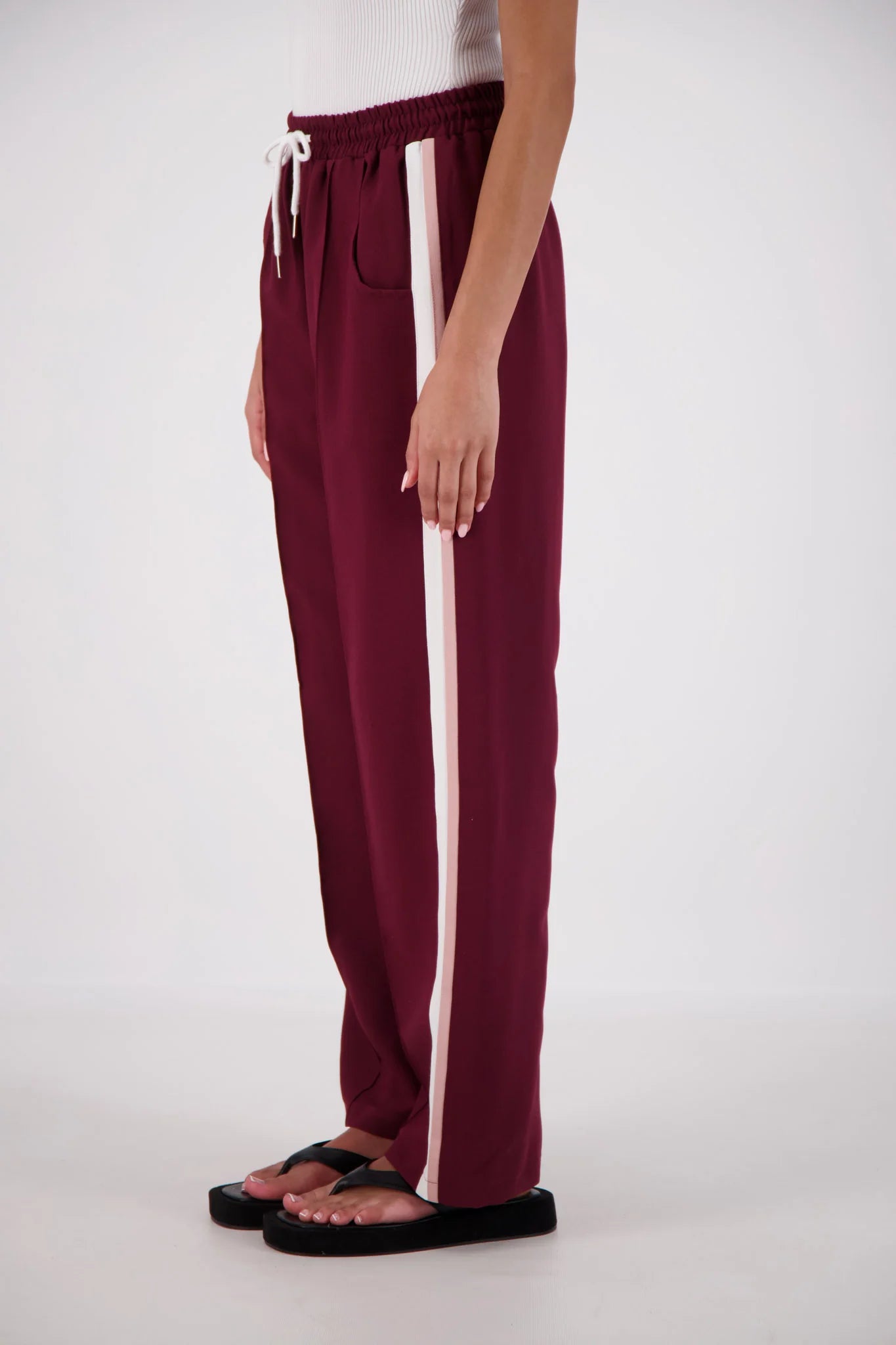 JASMINE ALEXA - CASSIS TROUSER - PLUM