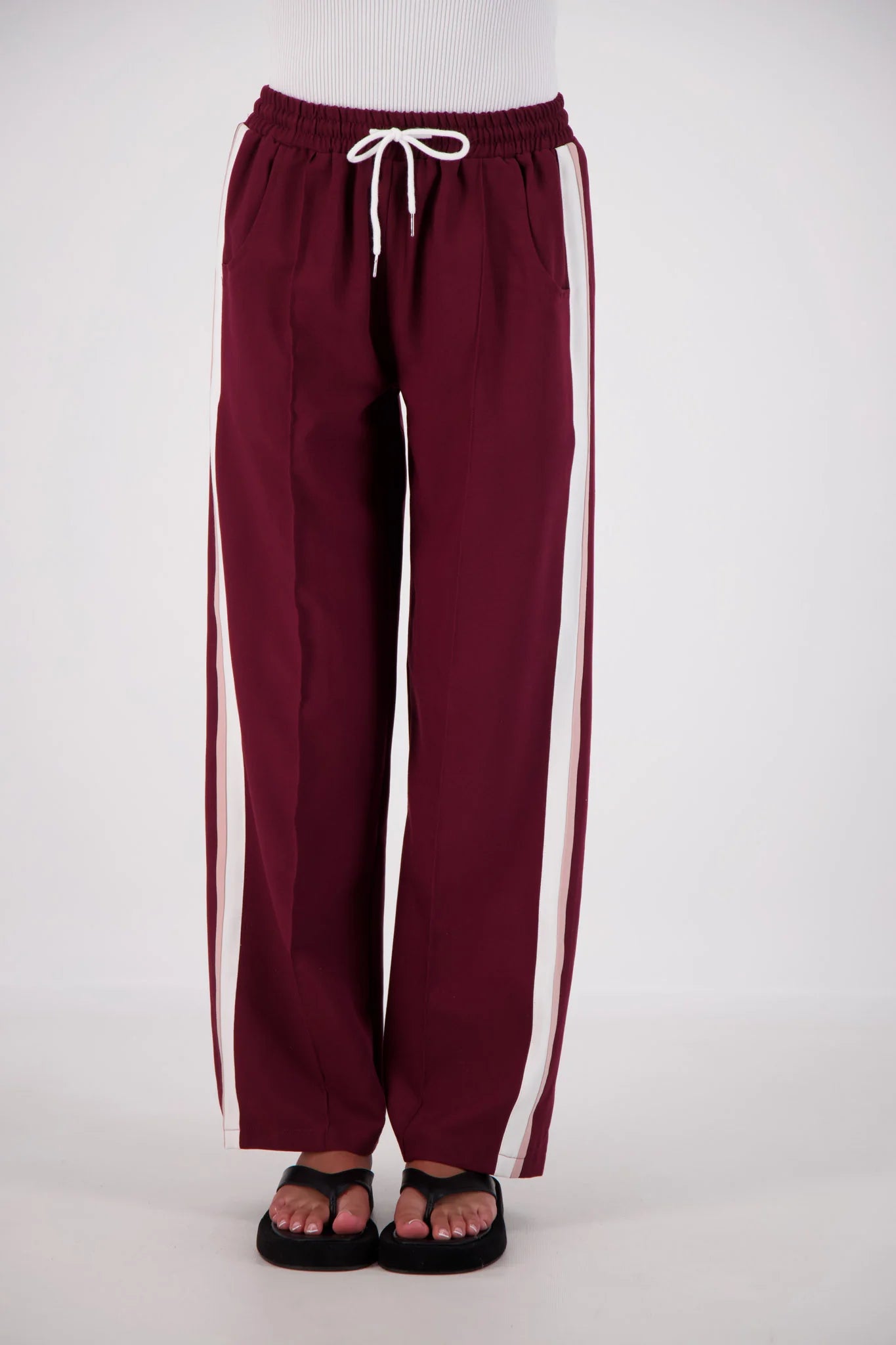 JASMINE ALEXA - CASSIS TROUSER - PLUM