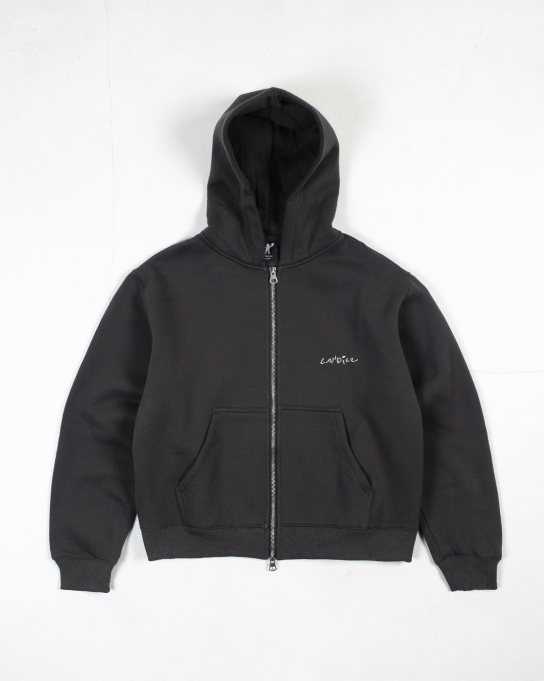 Candice - Logo Zip Hoodie