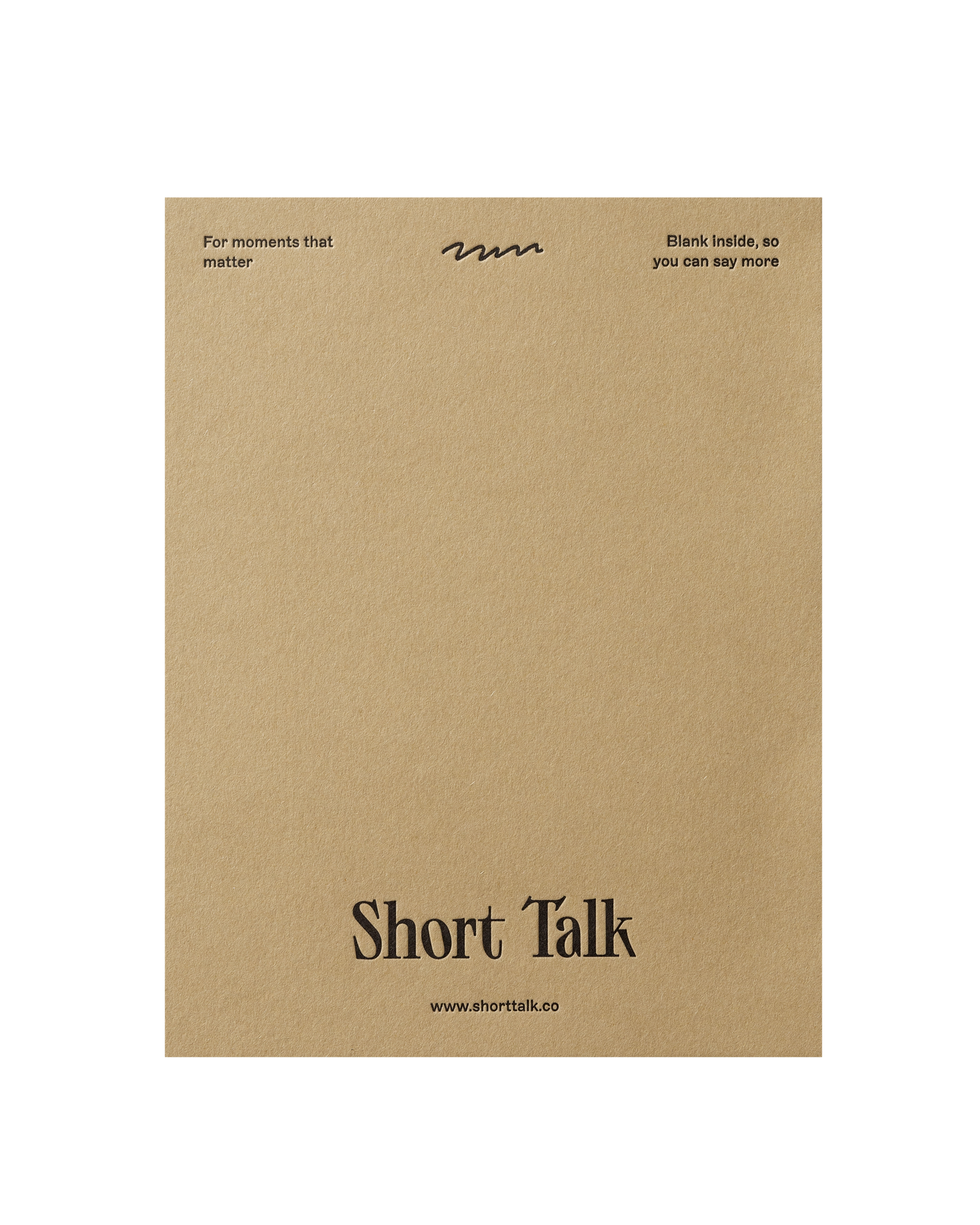 SHORT TALK - THIS MUST BE THE PLACE