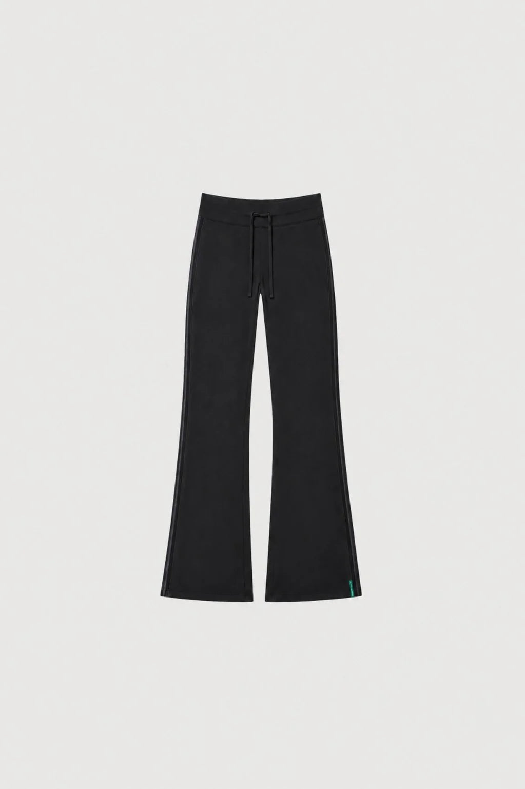 Pinky & Kamal - Straight Leg Tie Up Pant - Black