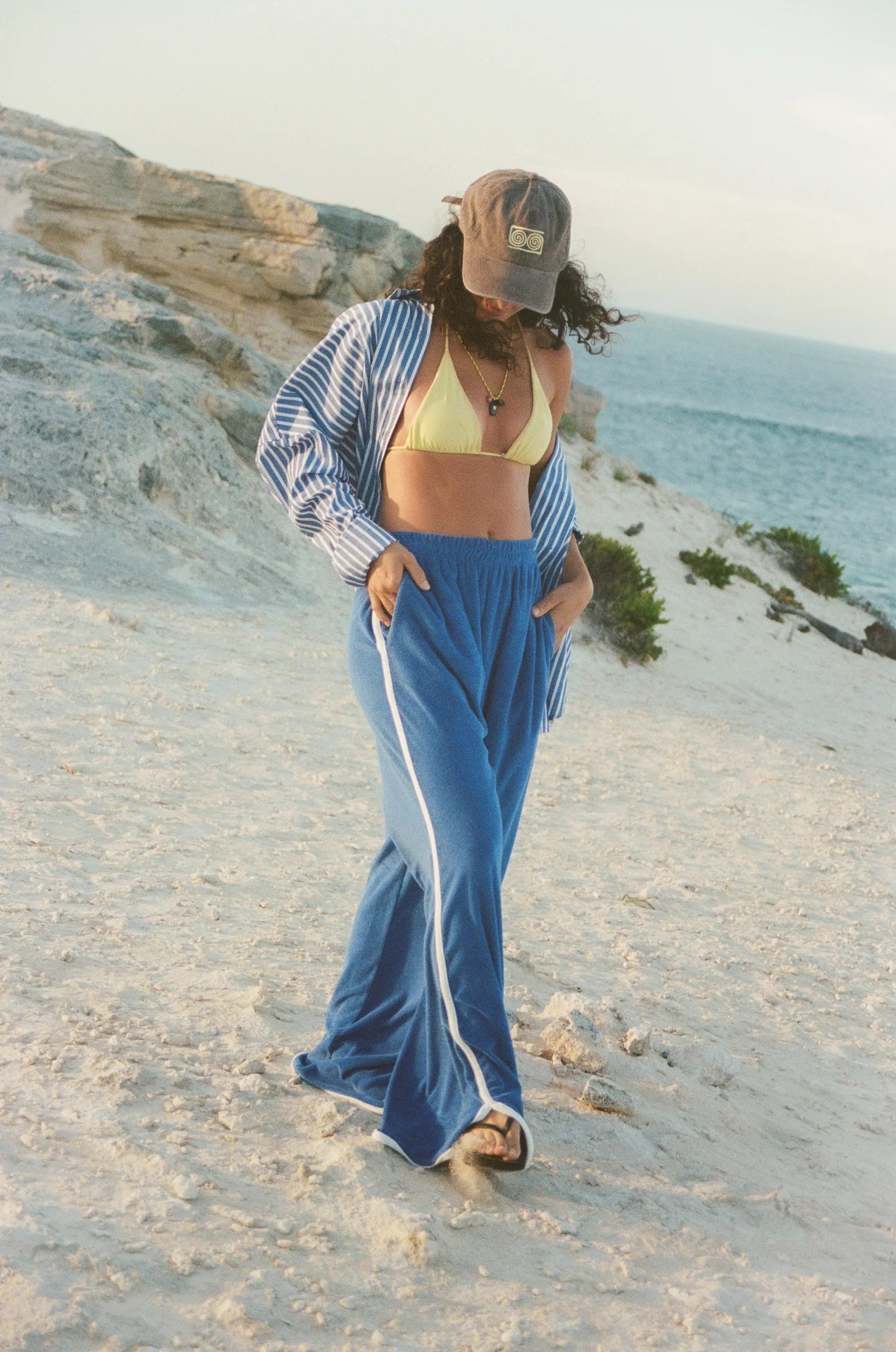 JASMINE ALEXA - KUHIO PANTS - COBALT BLUE