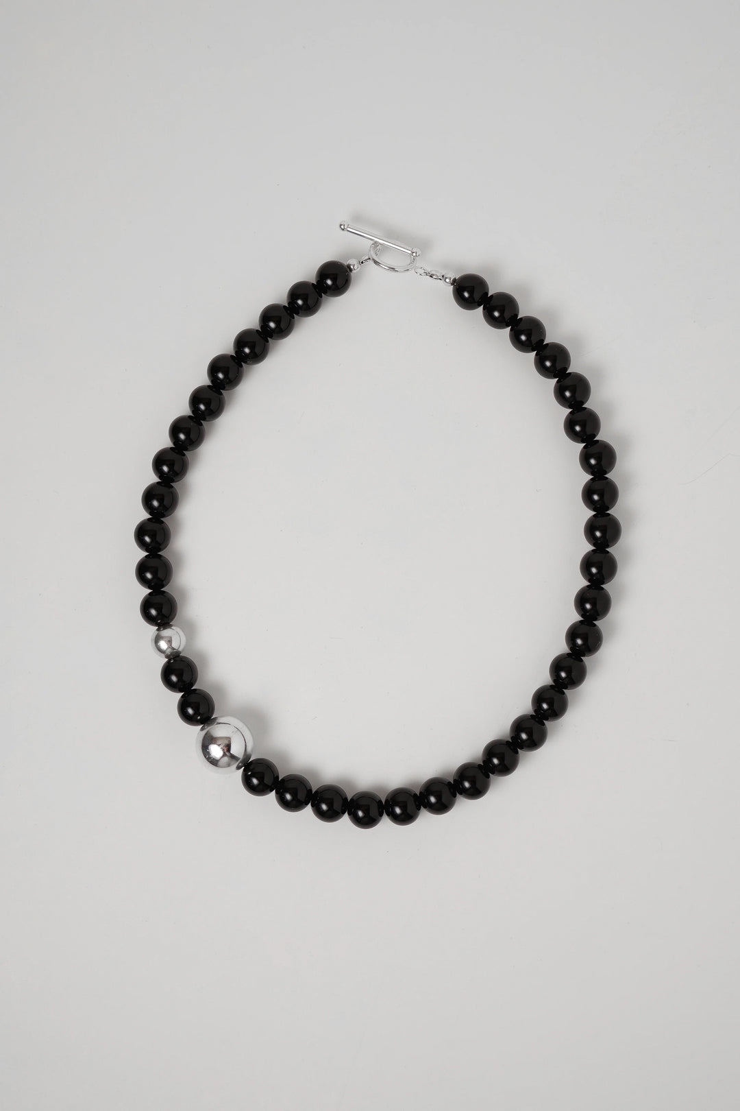 RBBCA KSTR - DYLAN BLACK AGATE NECKLACE