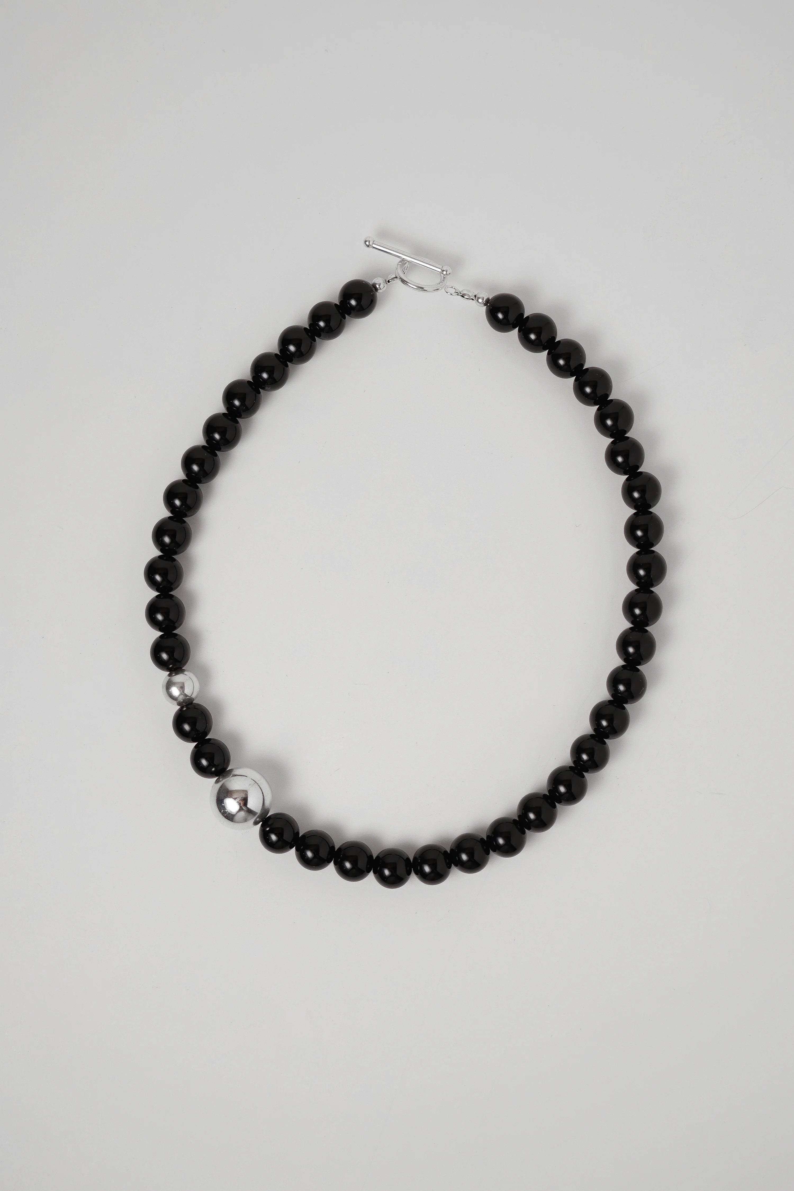 RBBCA KSTR - DYLAN BLACK AGATE NECKLACE