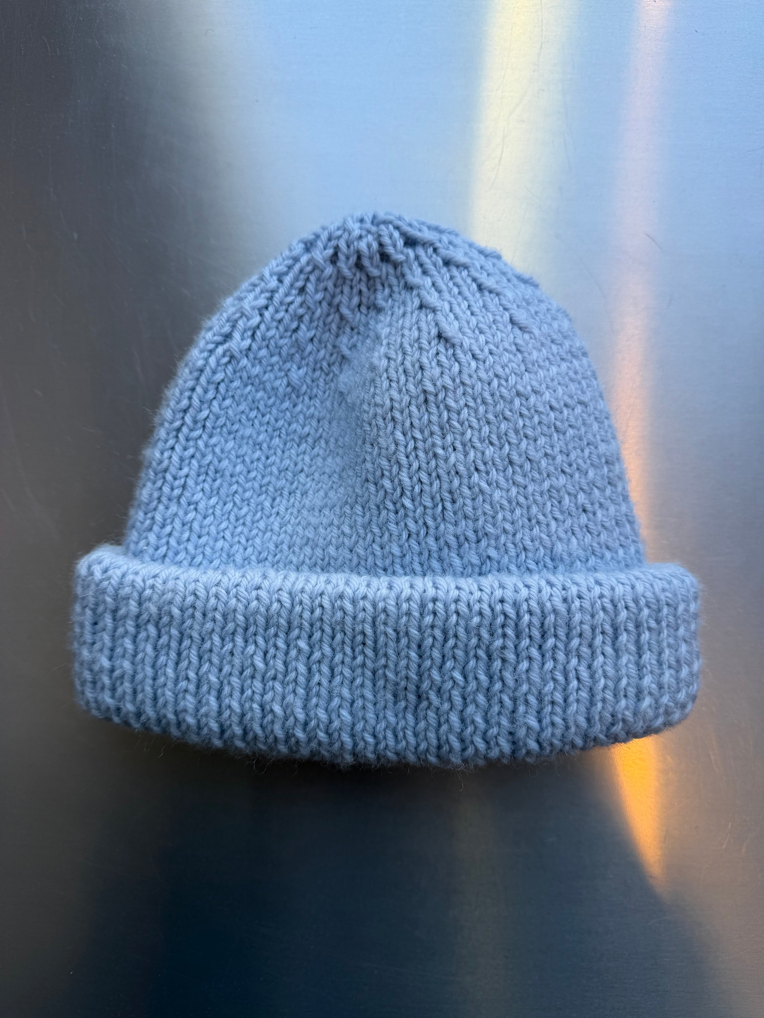 Cat Street - Ice Blue - Fisherman’s Beanie