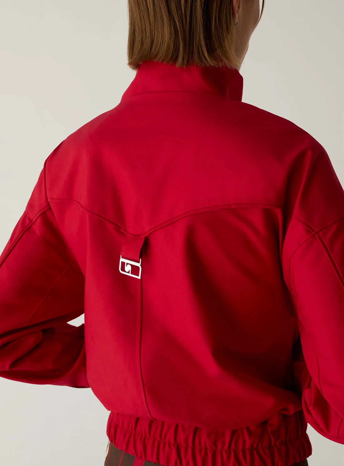 Laagam - Sylvie - Red Bomber Jacket