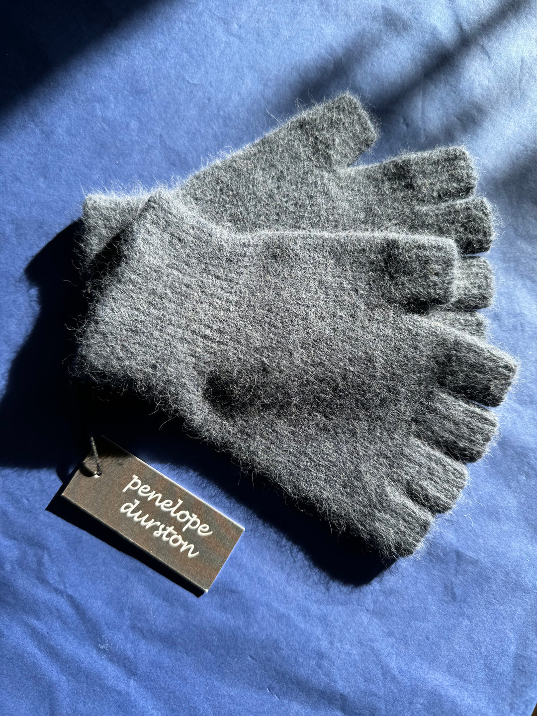 Fingerless Gloves - Short - Grey