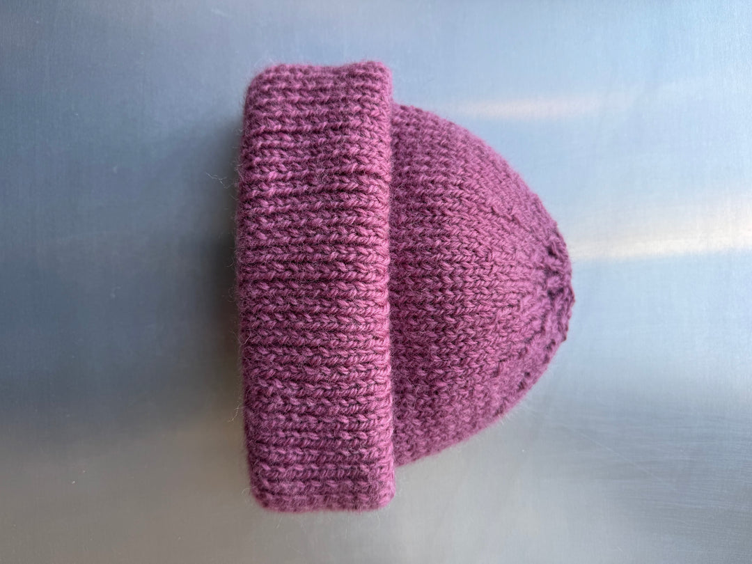 Fisherman’s Beanie ~ Mauve