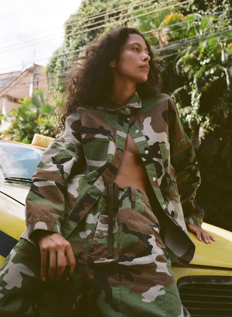 Kinga Csilla - Camuffare Pallet Pant