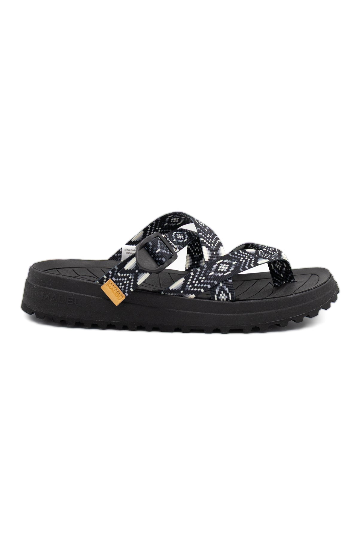 Malibu Sandals - El Nido - Native/ Black