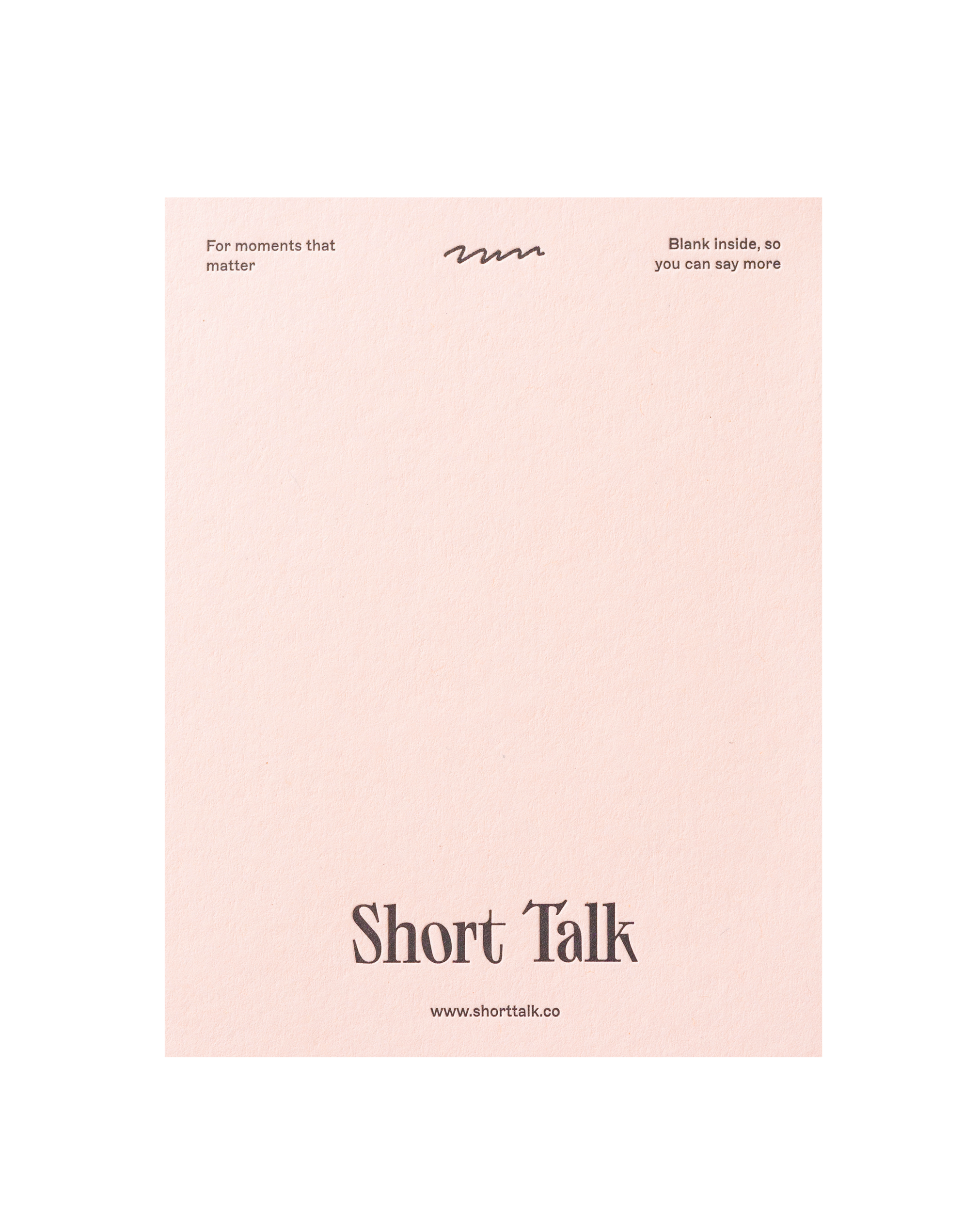 SHORT TALK - SWOON