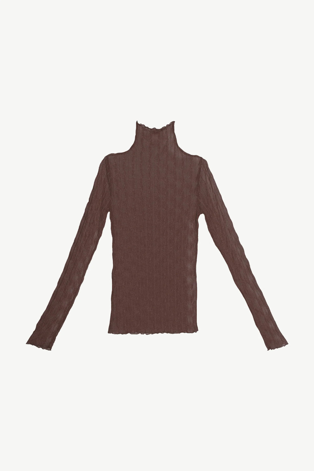 Find Me Now Second Skin - Ross Mock Neck Top Brown