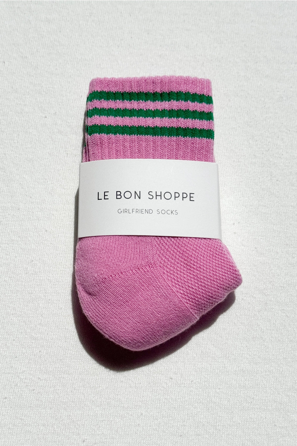 LE BON SHOPPE - GIRLFRIEND SOCKS - ROSE PINK