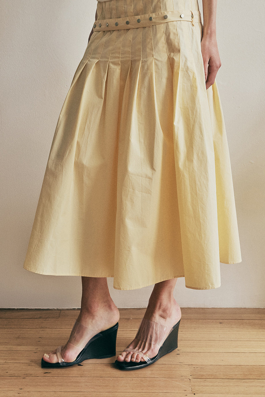 Muse - Greta Skirt - Butter Yellow