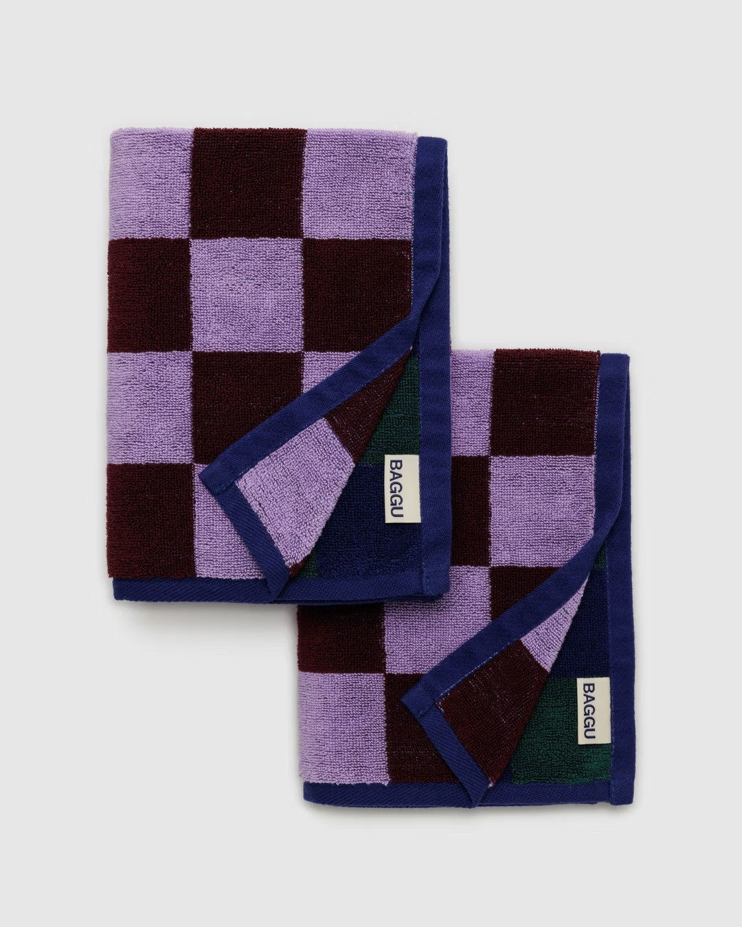 Baggu - Jewel Check - Hand Towels