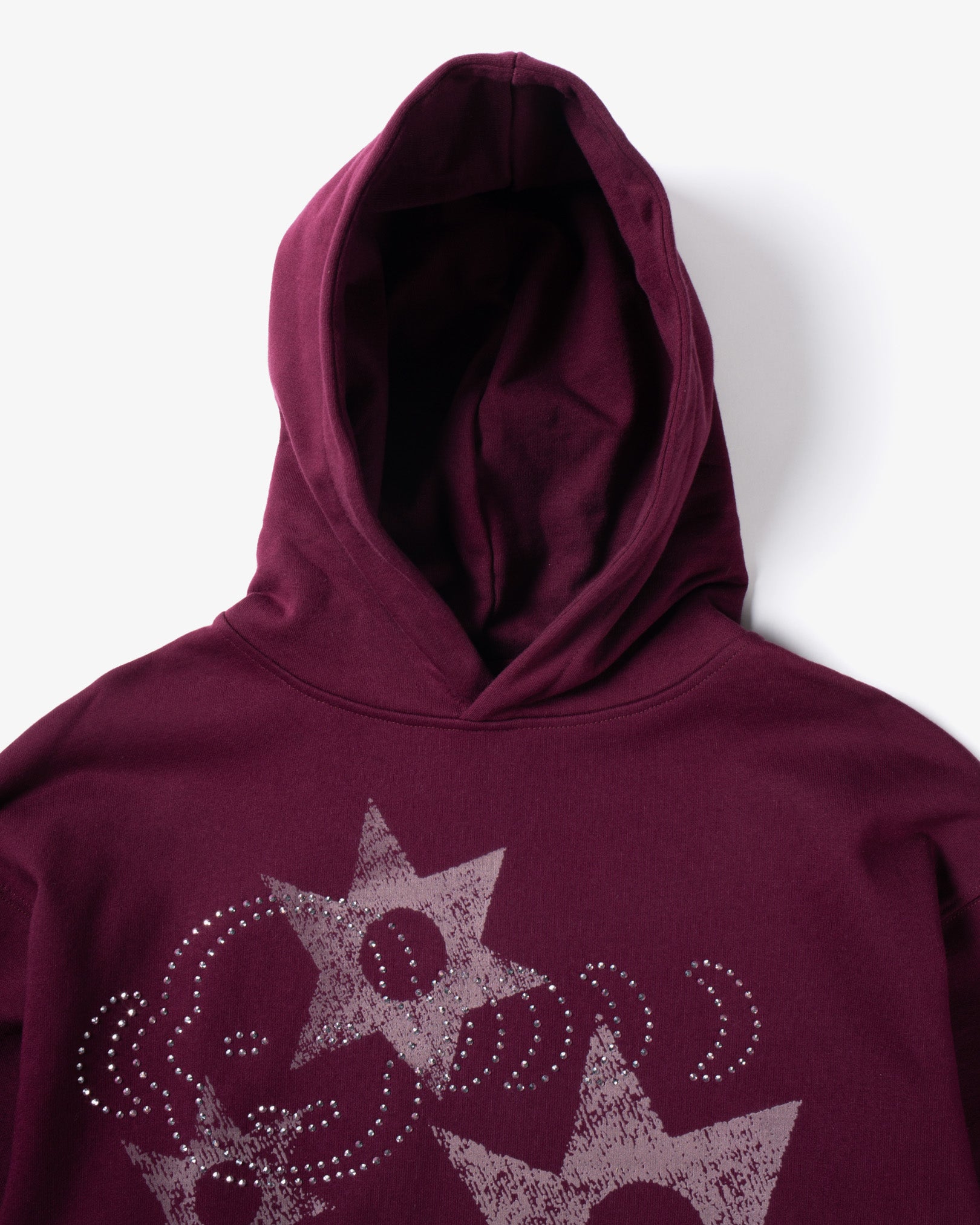 Candice - Charm Hoodie - Maroon