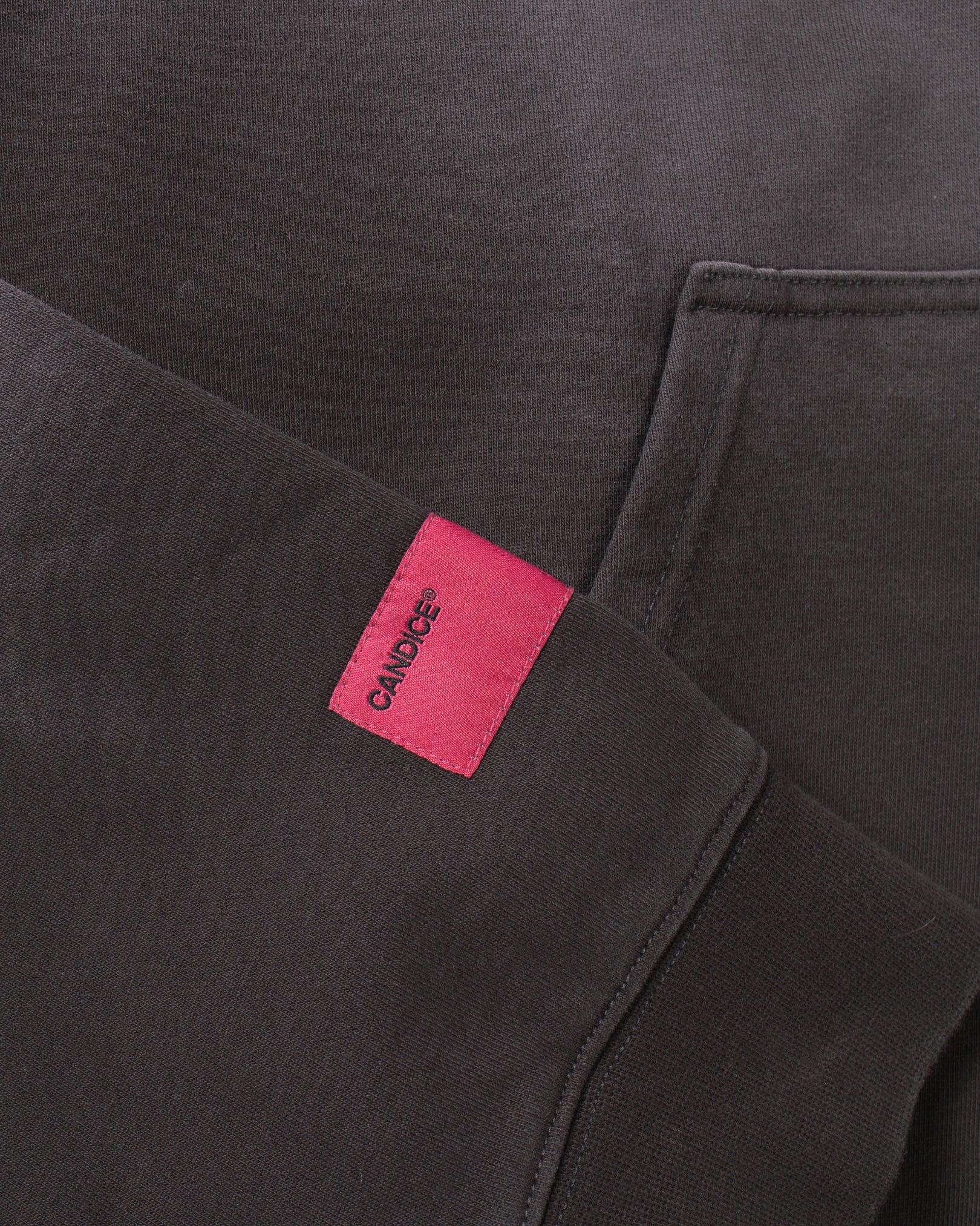 Candice - Faded Hoodie - Charcoal