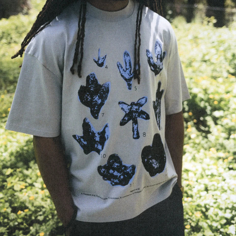 Listen - Rex Steps Tee - Off White