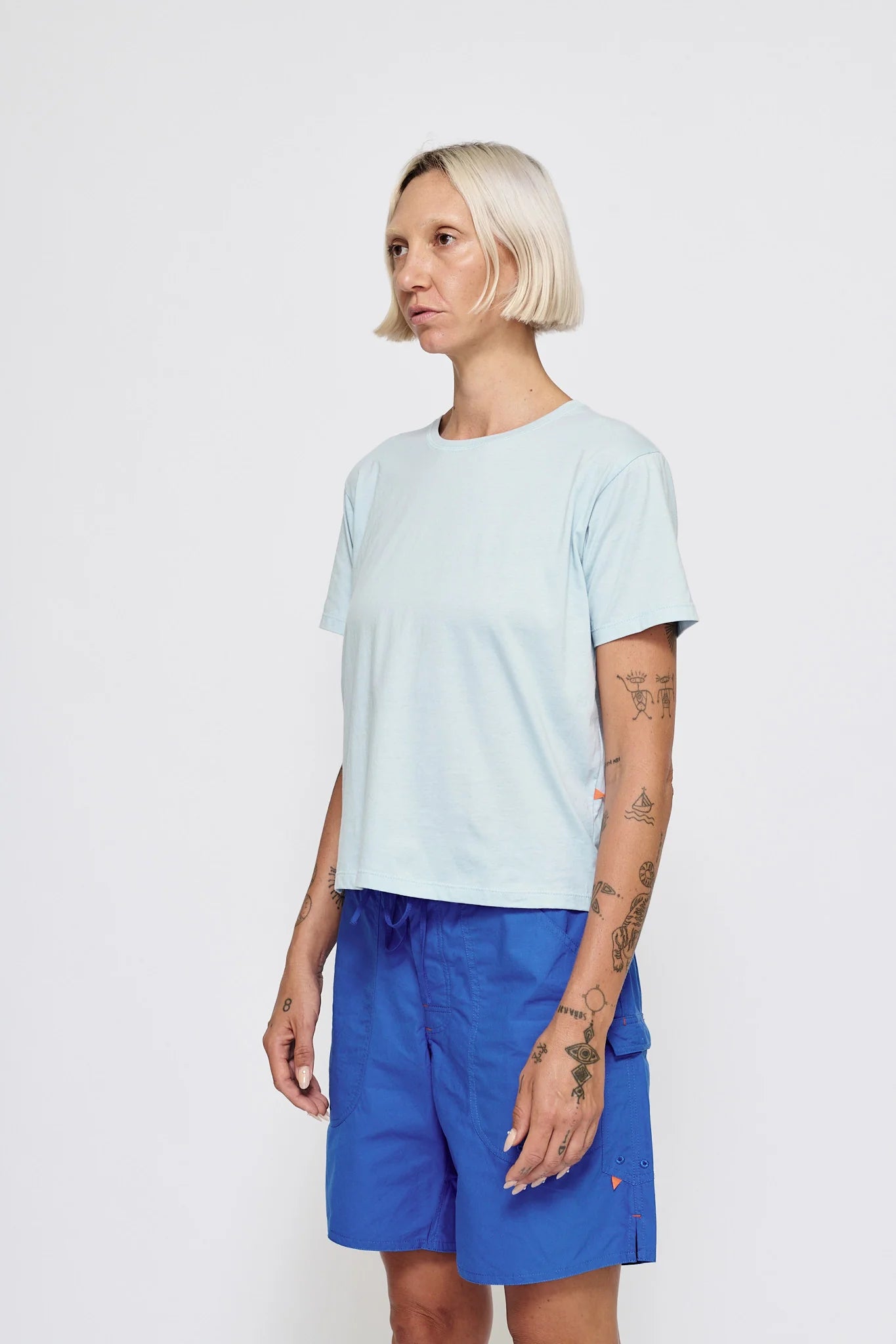 Marsh - Lightweight T-shirt - Organic Cotton, Light Blue