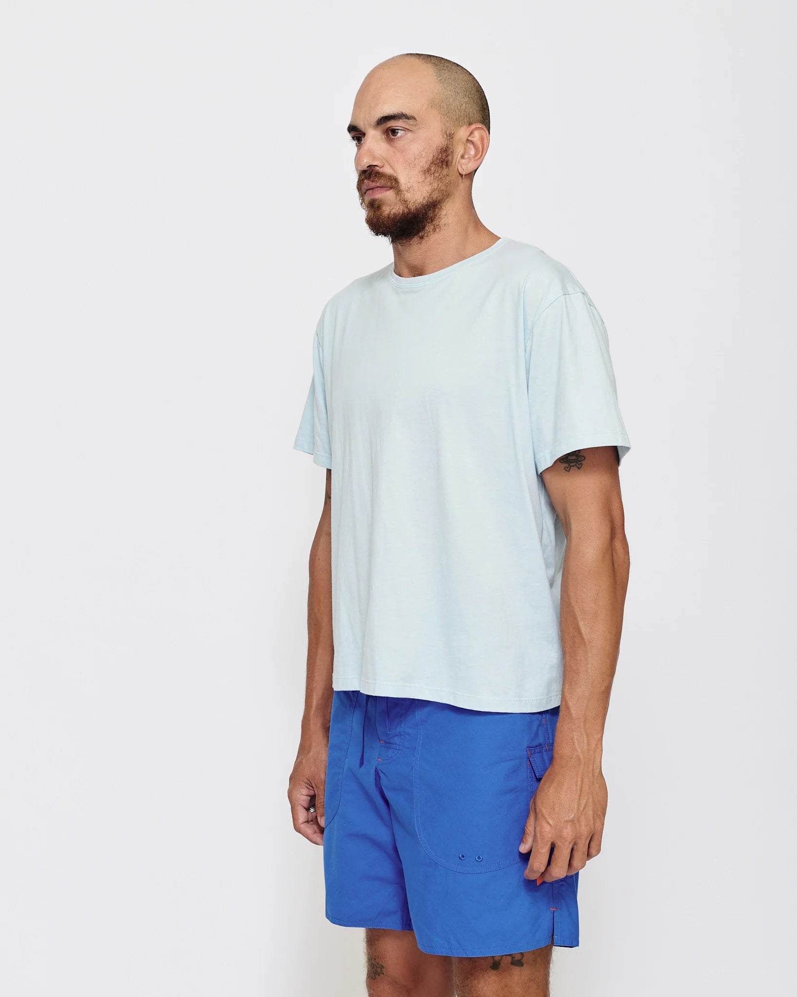 Marsh - Lightweight T-shirt - Organic Cotton, Light Blue