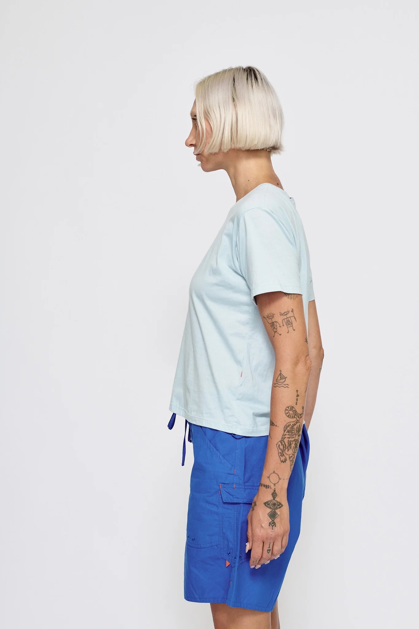 Marsh - Lightweight T-shirt - Organic Cotton, Light Blue