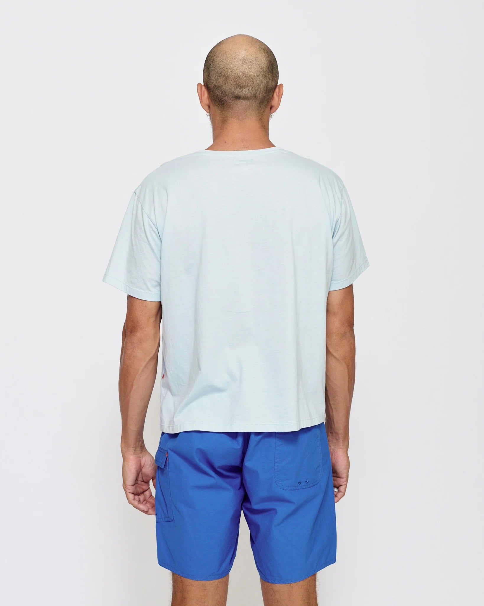 Marsh - Lightweight T-shirt - Organic Cotton, Light Blue