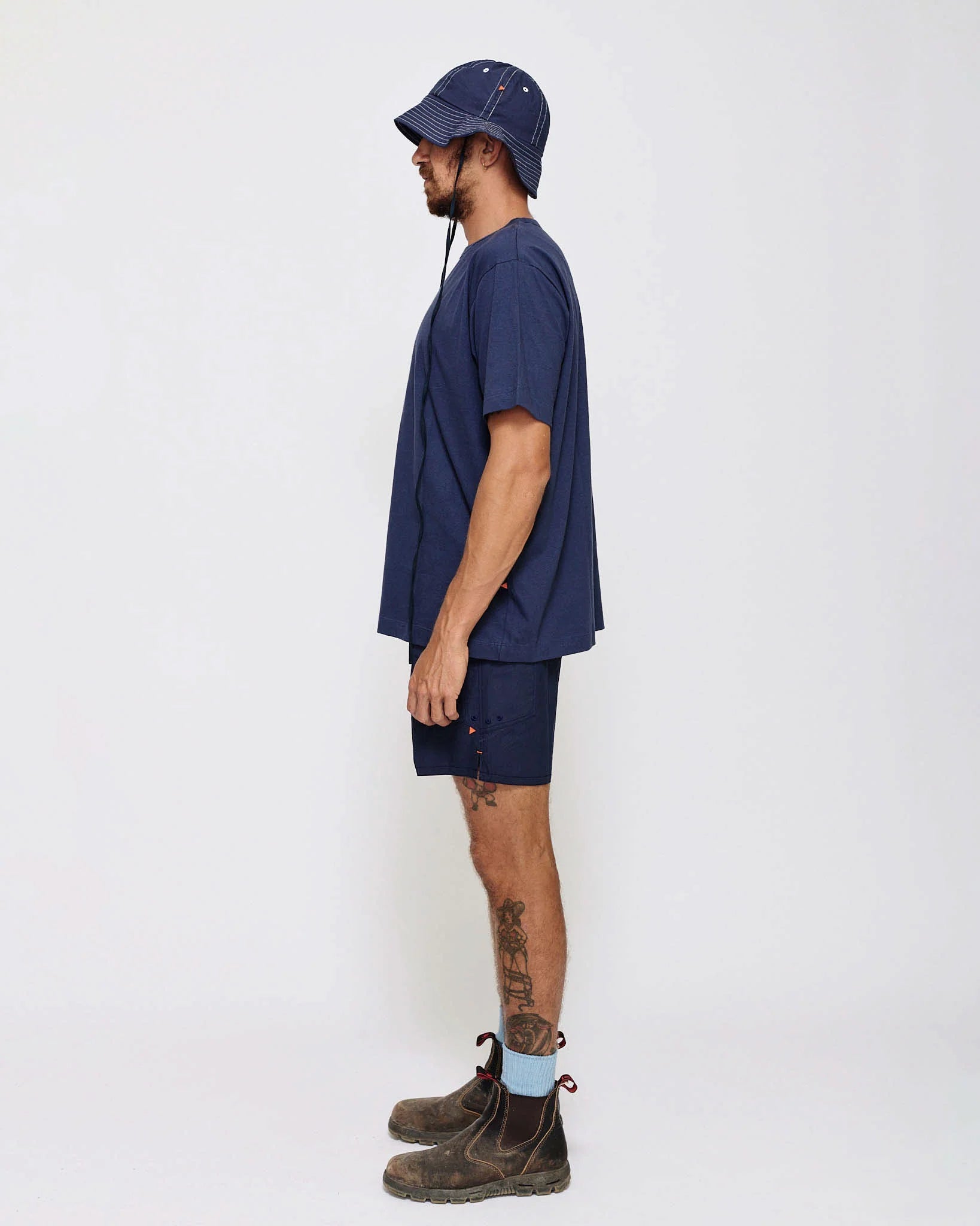 MARSH Everyday T-shirt - Recycled Cotton, Navy