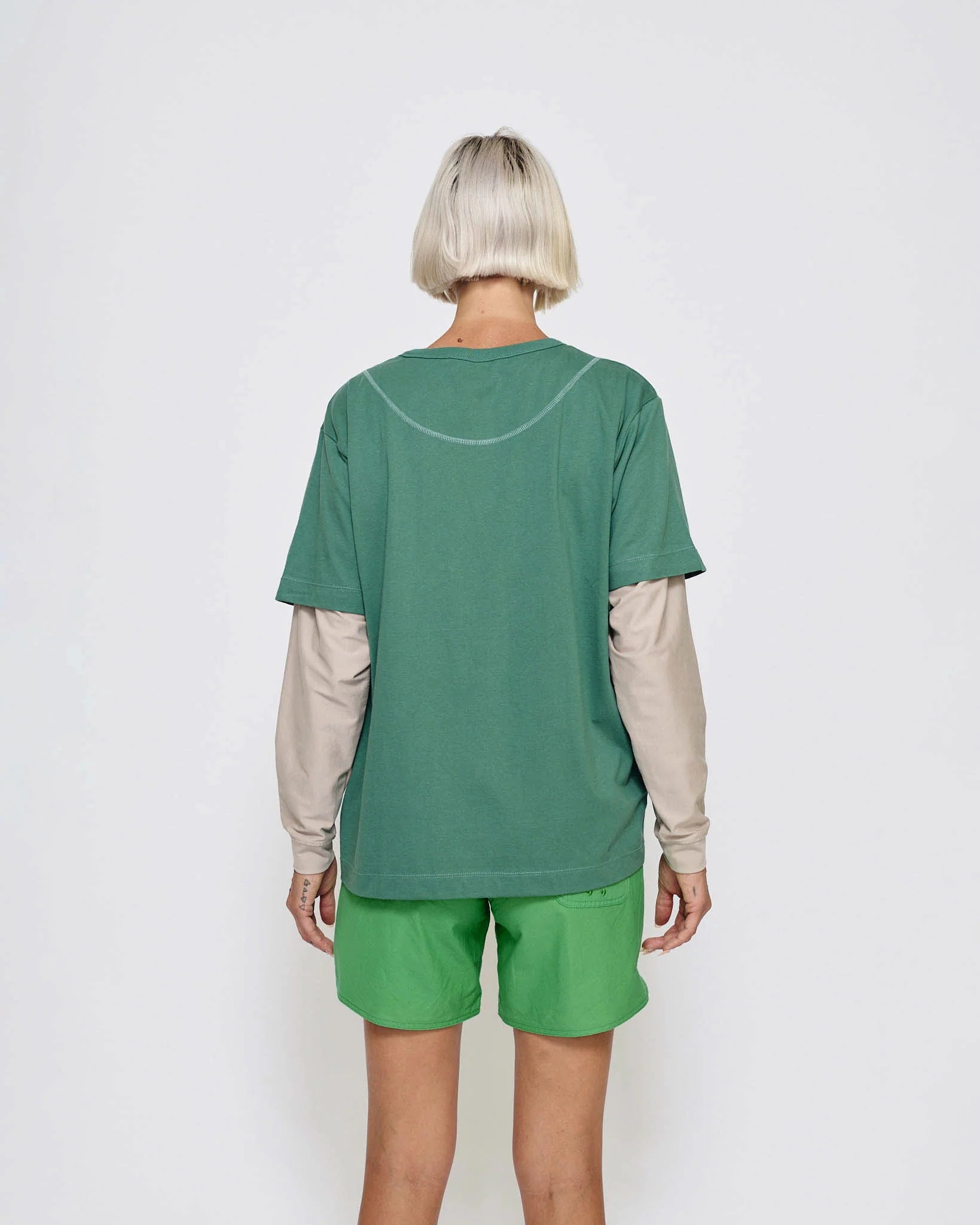 MARSH Everyday T-shirt - Recycled Cotton, Green