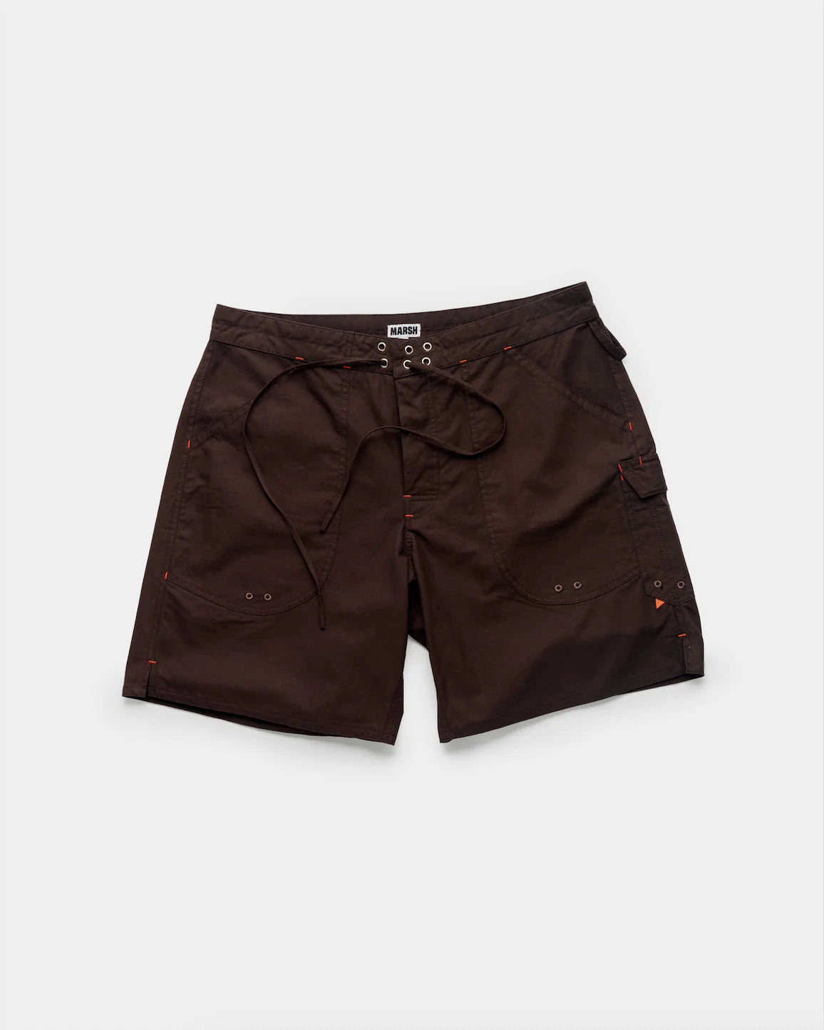 MARSH Utility Short - Cotton Ripstop, Chocolate Brown