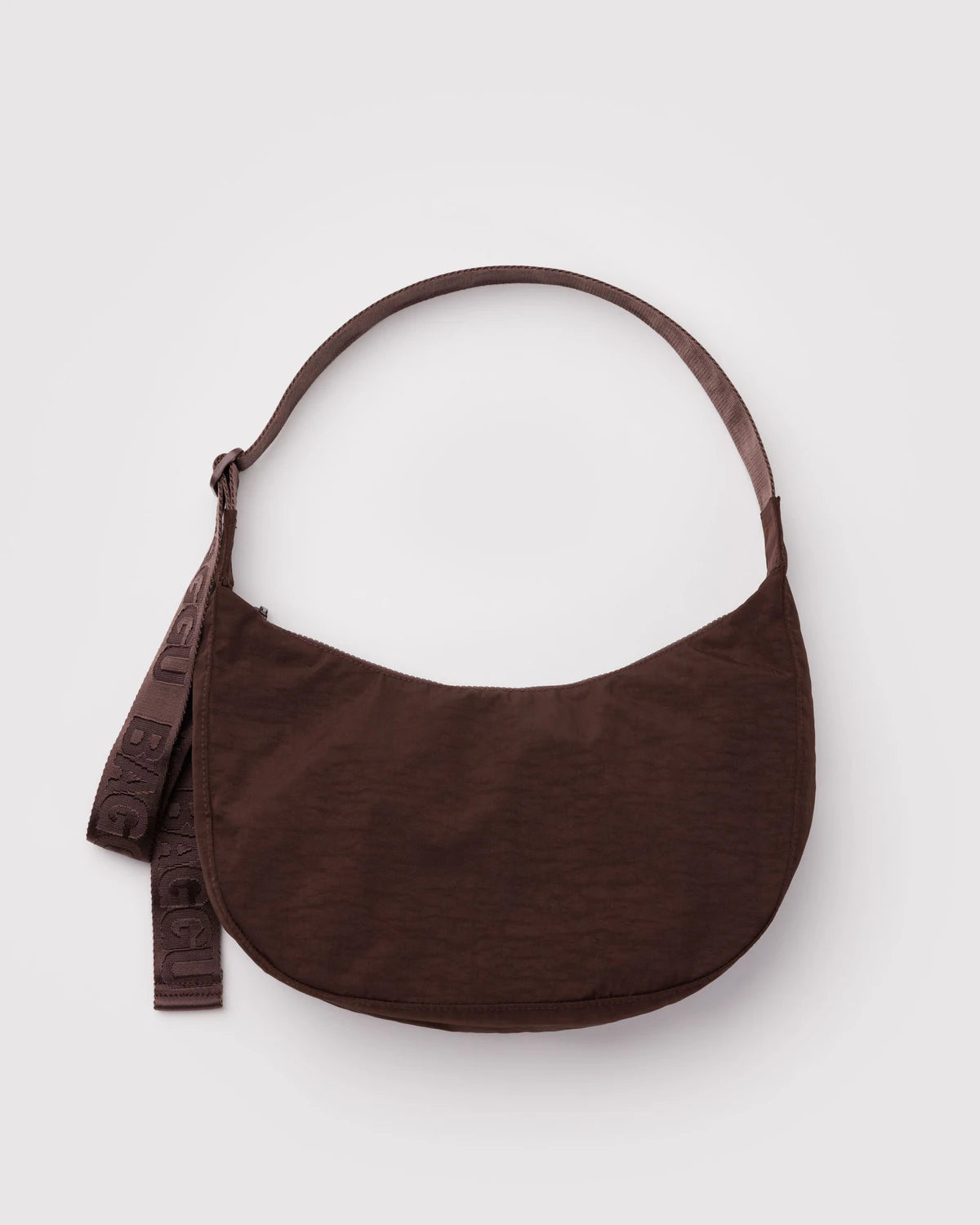 Baggu - Medium Nylon Crescent Bag - Coffee