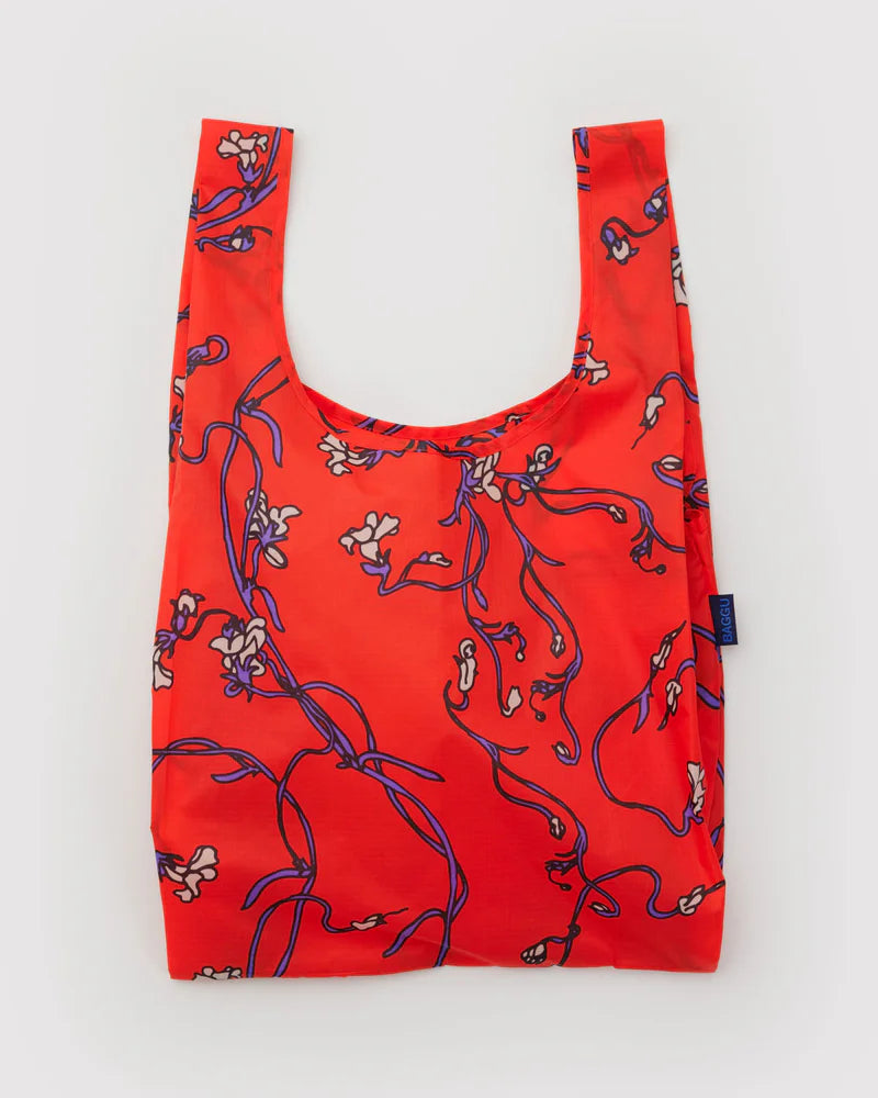 Standard Baggu - Red Snapdragon