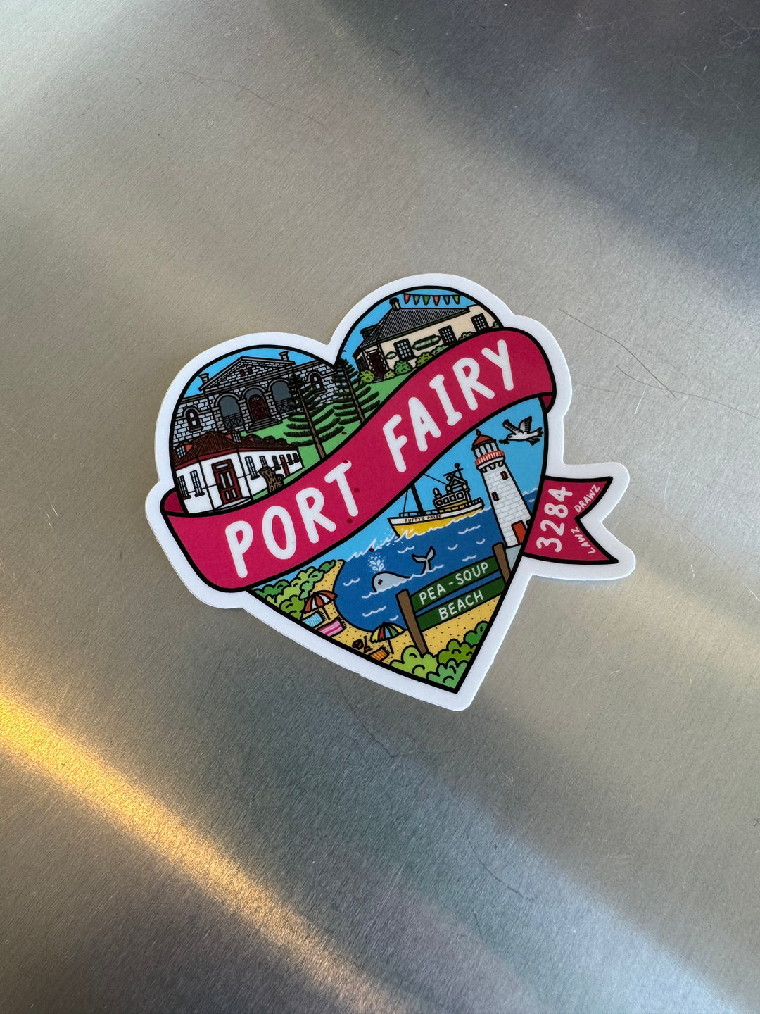 LAWZ DRAWZ - PORT FAIRY STICKER