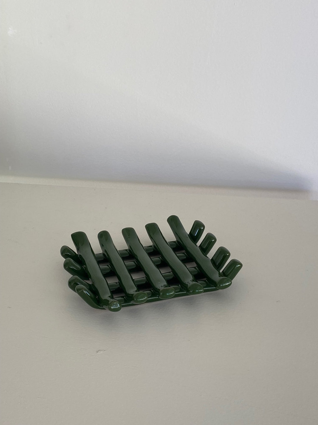 Jedda Clay - Grid Soap Dish - Forest