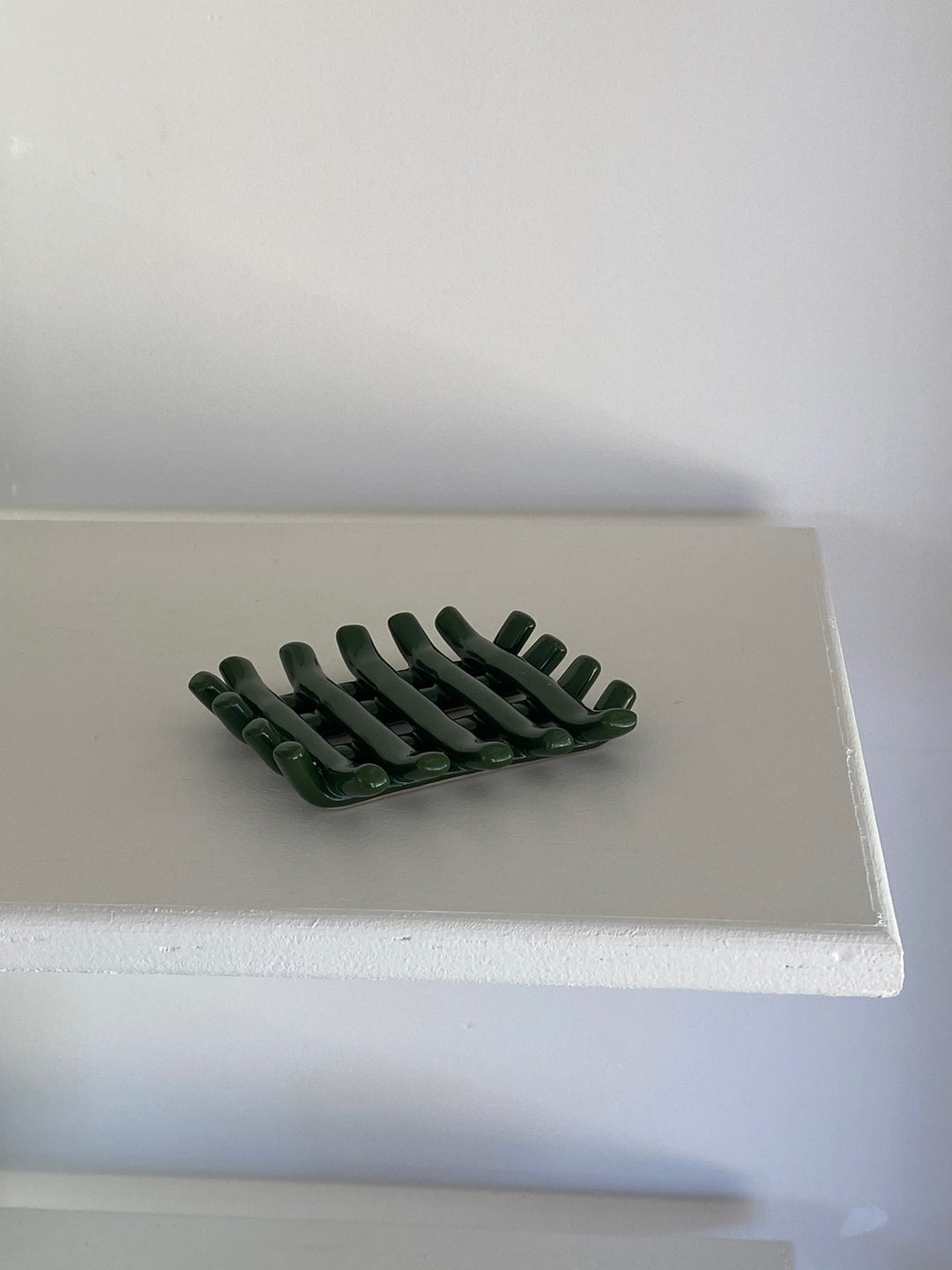 Jedda Clay - Grid Soap Dish - Forest