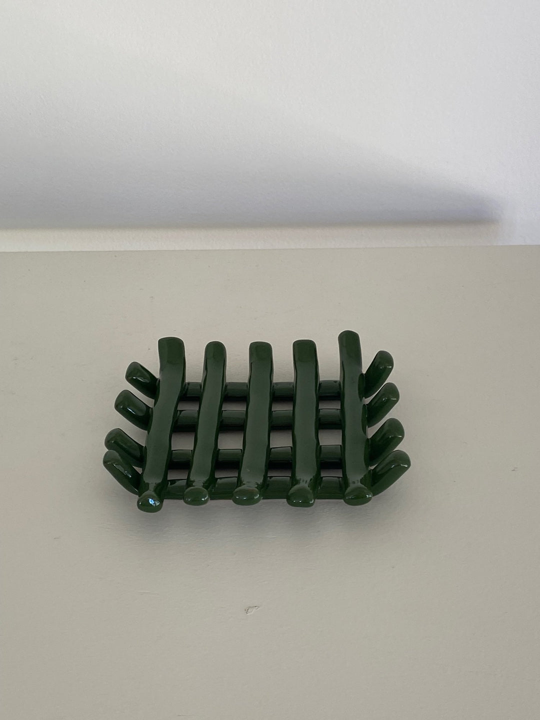 Jedda Clay - Grid Soap Dish - Forest