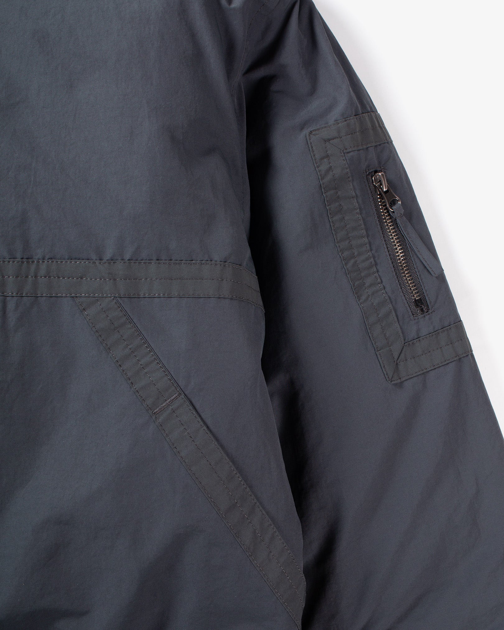 Candice - Miner Reversible Bomber - Slate