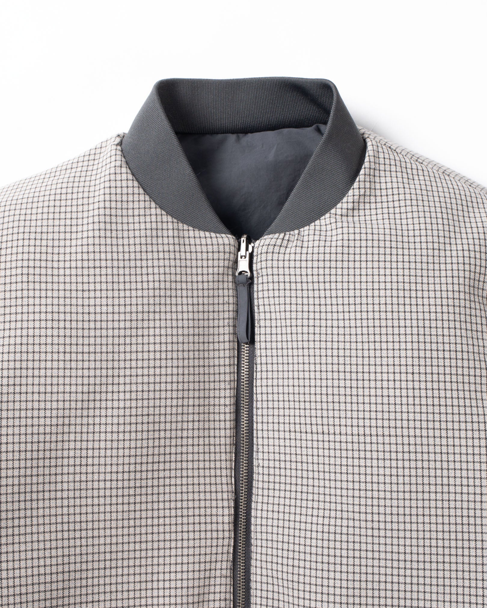 Candice - Miner Reversible Bomber - Slate