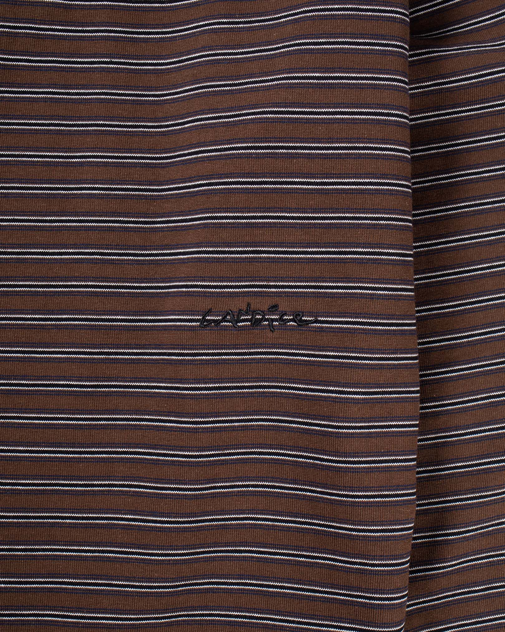 Candice - Kerferd Striped L/S Tee - Brown