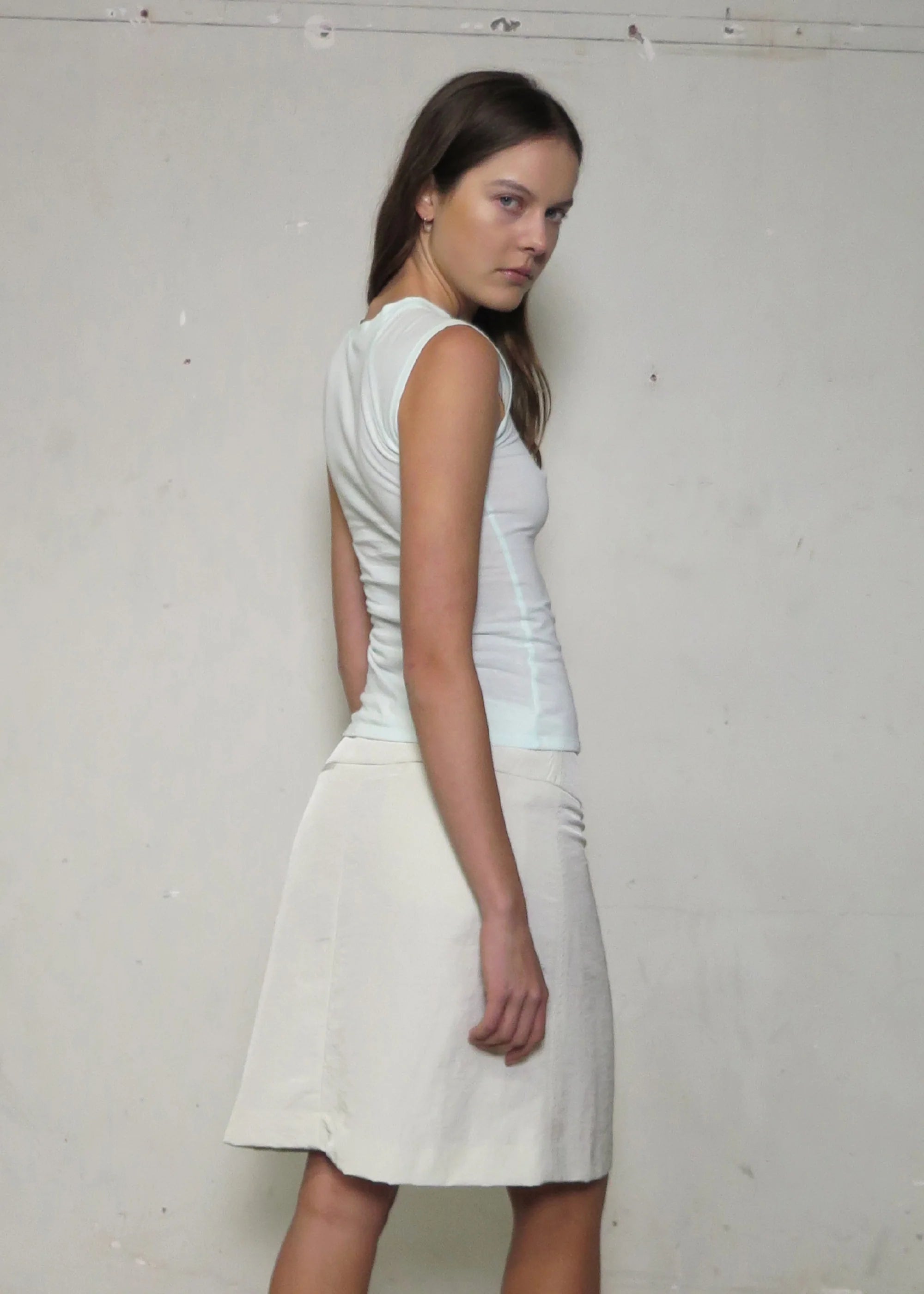 PV ~ Beam V-neck Tee ~ Ice