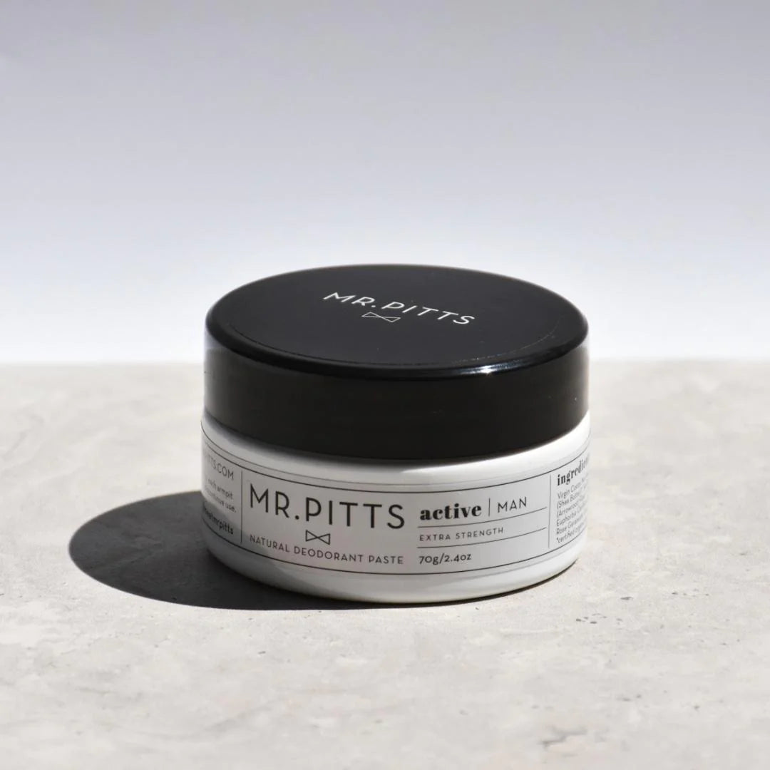 Mr Pitts - Active Man - Natural Deodorant