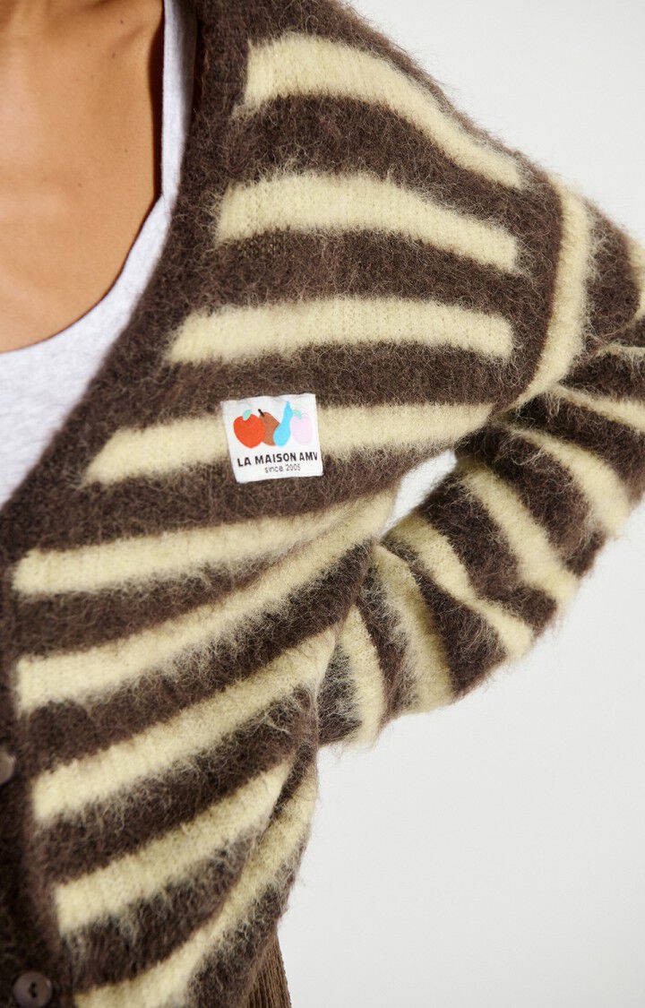 American Vintage - Nenybay Striped Soy Cardigan
