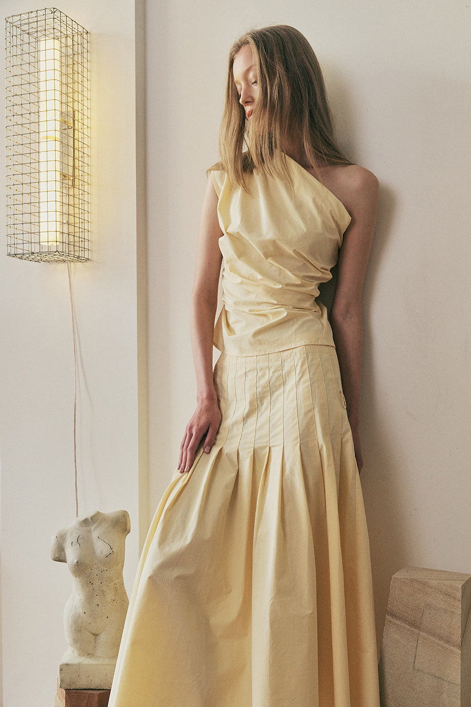 Muse - Greta Skirt - Butter Yellow