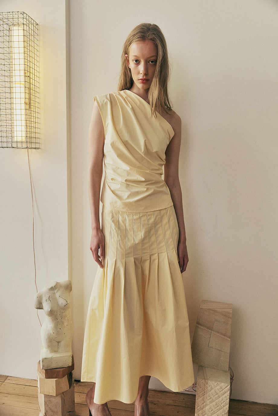 Muse - Greta Skirt - Butter Yellow