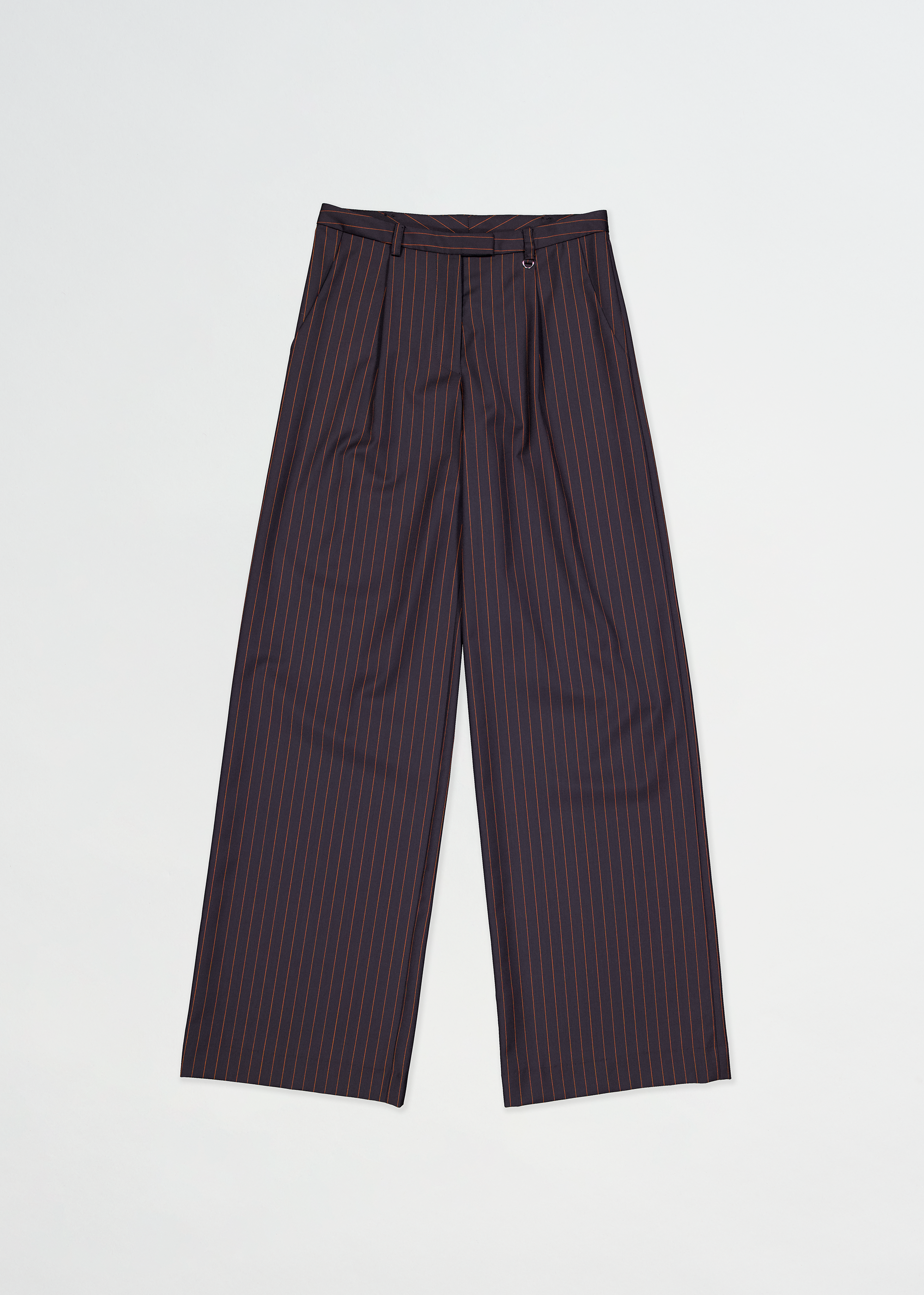 PV ~ Spatial Trouser ~ Black Pinstripe