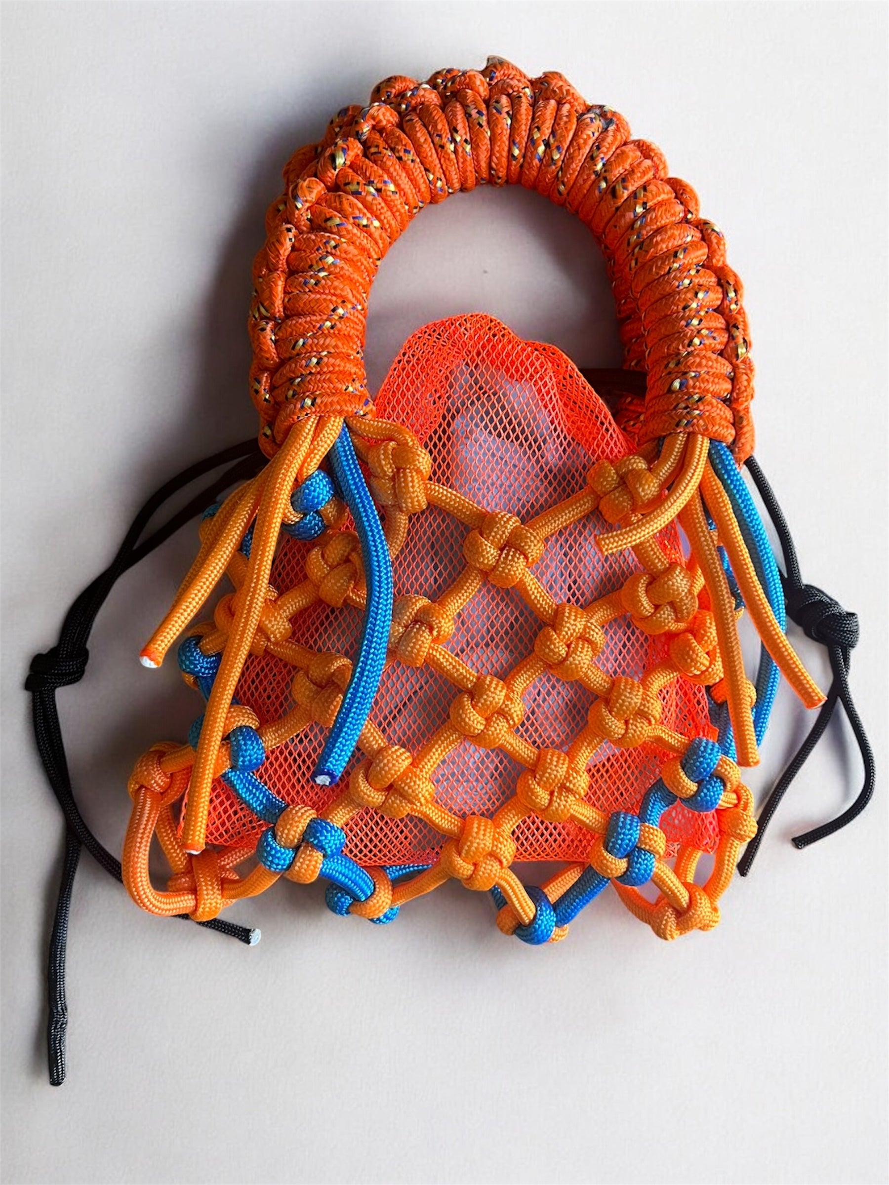 OLIVE MADE - SUNSHINE BAG - ORANGE X BLUE / ORANGE