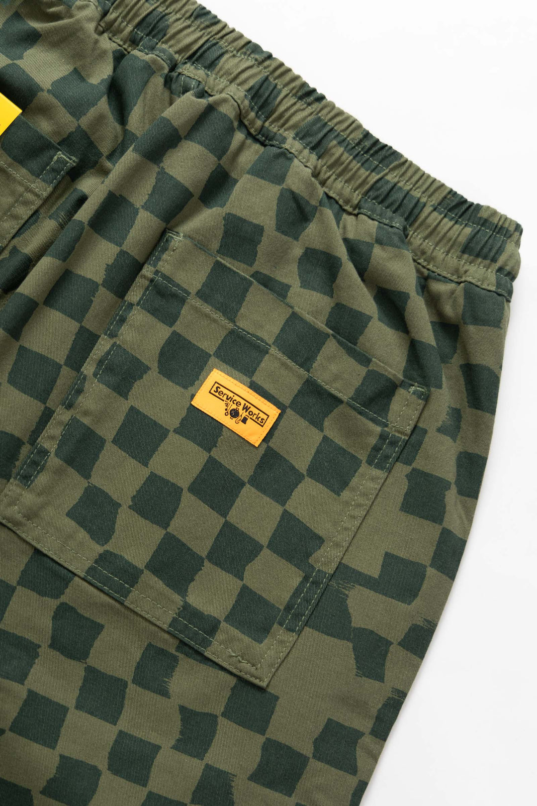 Service Works - Printed Pants - Olive Checker
